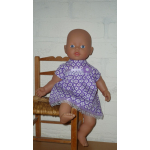 Paars bloemetjes jurkje